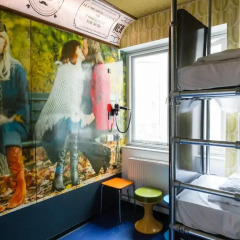 Copenhagen Downtown Hostel Кровать в общем номере фото 14