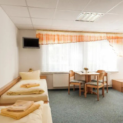 Отель Sportpension Dresden 2* Стандартный номер с различными типами кроватей фото 10