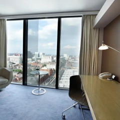 Отель Hilton Manchester Deansgate 4* Номер Делюкс фото 2