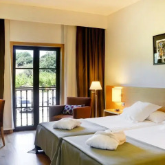 Отель Oca Golf Balneario Augas Santas 4* Стандартный номер с различными типами кроватей фото 7
