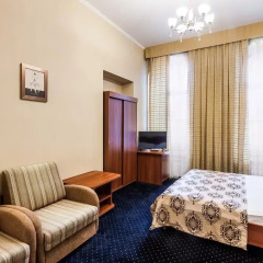 Гостиница Блюз 3* Стандартный семейный номер с двуспальной кроватью фото 5