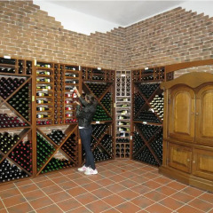 Отель Winery Villa Yustina сауна