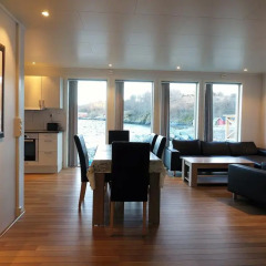 Отель Saltstraumen Brygge 3* Апартаменты с различными типами кроватей фото 4