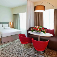 Отель Novotel Suites Mall of the Emirates 3* Стандартный номер с различными типами кроватей фото 3