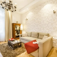 Апартаменты Romantique Apartment комната для гостей фото 3