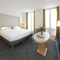 Отель Hôtel Opéra Richepanse 4* Номер Делюкс с различными типами кроватей фото 19