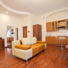 Апартаменты Miracle Apartments Арбатская Студия с разными типами кроватей фото 5