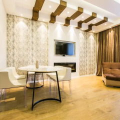 Отель Sweet Home 3 at Freedom Square Улучшенные апартаменты с различными типами кроватей фото 22