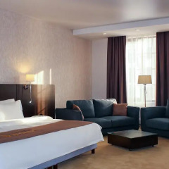Отель Solutel Hotel Кыргызстан, Бишкек - 1 отзыв об отеле, цены и фото номеров - забронировать отель Solutel Hotel онлайн комната для гостей фото 2