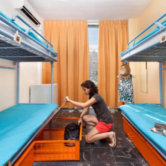 Abraham Hostel Jerusalem Кровать в общем номере фото 15