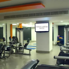 Отель Amman Airport Hotel Иордания, Аль-Джиза - отзывы, цены и фото номеров - забронировать отель Amman Airport Hotel онлайн фитнесс-зал фото 4