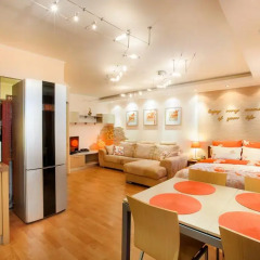 Апартаменты GreenHouse Apartments 1 Екатеринбург комната для гостей