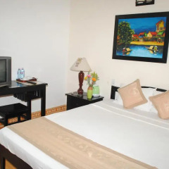 Отель Han Thuyen Homestay 3* Улучшенный номер с различными типами кроватей фото 2