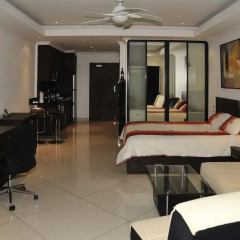 Отель Vtsix Condo Service at View Talay Condo Студия с различными типами кроватей фото 10