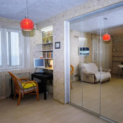 Отель Apartament "Berloga 55" on Zvezdova Омск балкон
