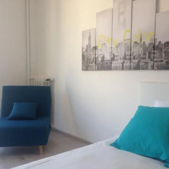 Апартаменты Charmant Studio Neuf Carré d'Or комната для гостей фото 3