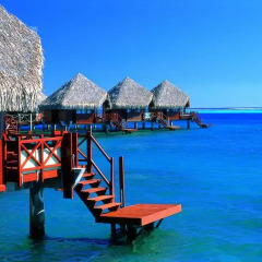 Отель InterContinental Resort Tahiti 4* Бунгало с различными типами кроватей фото 3