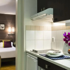 Отель Citadines Republique Paris 3* Студия с различными типами кроватей фото 3