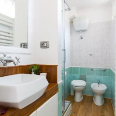 Апартаменты Bella C0' Apartment ванная