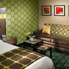 Отель Fairfield Inn & Suites by Marriott Washington, DC/Downtown США, Вашингтон - отзывы, цены и фото номеров - забронировать отель Fairfield Inn & Suites by Marriott Washington, DC/Downtown онлайн комната для гостей фото 5