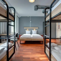 Отель Urban House Copenhagen by MEININGER 2* Стандартный номер с различными типами кроватей фото 2