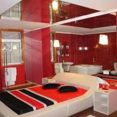 Отель Residencial Monte Carlo 3* Улучшенный номер двуспальная кровать фото 4