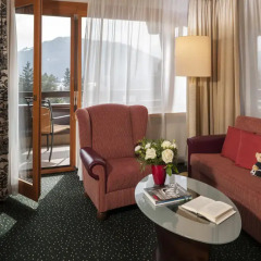 Отель Krumers Alpin Resort & Spa Люкс с различными типами кроватей фото 2