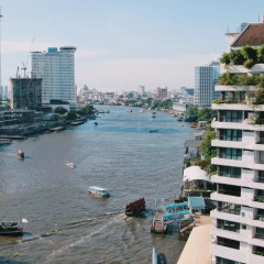 Отель Shangri-la Bangkok пляж