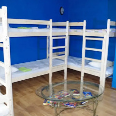 Belka Hostel Кровать в женском общем номере с двухъярусной кроватью фото 4
