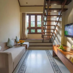 Отель Almanity Hoi An Wellness Resort 4* Улучшенный номер с различными типами кроватей фото 7