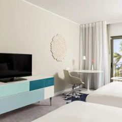 Отель Hilton Malta 5* Номер Делюкс с 2 отдельными кроватями фото 5