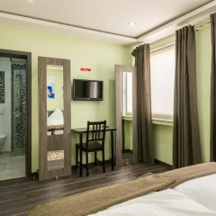 Отель Bürgerhofhotel 3* Стандартный номер с двуспальной кроватью фото 2