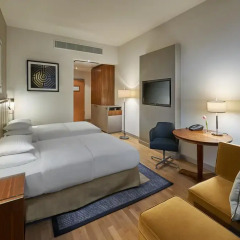 Отель Hilton Cologne 4* Стандартный номер фото 17
