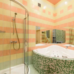 Гостиница Oksana's Apartments в Санкт-Петербурге отзывы, цены и фото номеров - забронировать гостиницу Oksana's Apartments онлайн Санкт-Петербург ванная