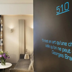 Отель Hôtel A La Villa des Artistes 3* Люкс с различными типами кроватей фото 2