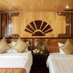 Отель Halong Golden Bay Cruise комната для гостей фото 3