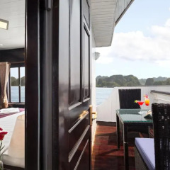 Отель Halong Aclass Legend Cruise 3* Люкс с различными типами кроватей фото 3