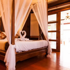 Отель Coco Palm Beach Resort 3* Вилла с различными типами кроватей фото 42