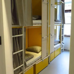 Flow Hostel Кровать в общем номере с двухъярусной кроватью фото 15