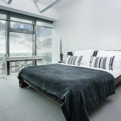 Отель Apartamenty Sky Tower Студия с различными типами кроватей фото 6