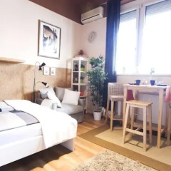 Апартаменты Dream Homes Studio Bem Будапешт комната для гостей фото 3