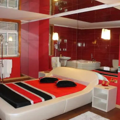 Отель Residencial Monte Carlo 3* Улучшенный номер двуспальная кровать фото 6