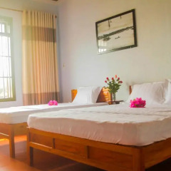 Отель Lam Chau Homestay Стандартный номер с различными типами кроватей фото 5