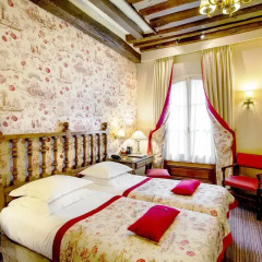 Отель Hôtel Left Bank Saint Germain 3* Стандартный номер с различными типами кроватей фото 2