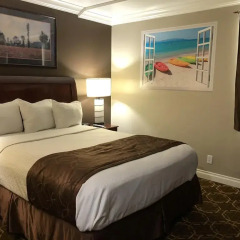 Отель Knights Inn Los Angeles Central / Convention Center Area США, Лос-Анджелес - отзывы, цены и фото номеров - забронировать отель Knights Inn Los Angeles Central / Convention Center Area онлайн комната для гостей фото 5