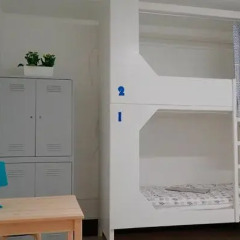Хостел Crocus Кровать в общем номере с двухъярусной кроватью фото 6