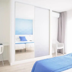 Отель Estudiotel Alicante 2* Улучшенный номер с различными типами кроватей фото 6