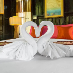 Leaf House Bungalow - Hostel комната для гостей фото 4