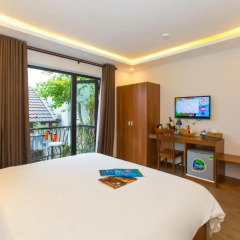 Отель Riverside Impression Homestay Villa 3* Стандартный номер с различными типами кроватей фото 2