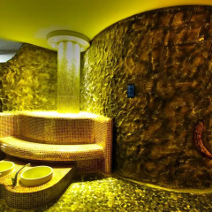 Отель Gino Paradise Spa & Resort сауна